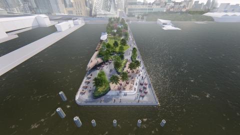 pier 97 park hudson river by melk