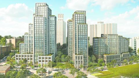Rendering of the River North project in St. George