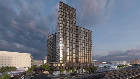 Rendering of Archer Towers
