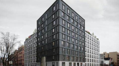 Rendering of the Arthur Avenue Apartments in the Bronx