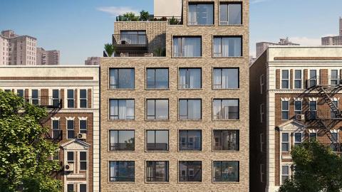 Rendering of 521 West 134th Street