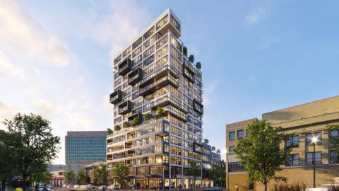 Rendering of 35 Fourth Avenue