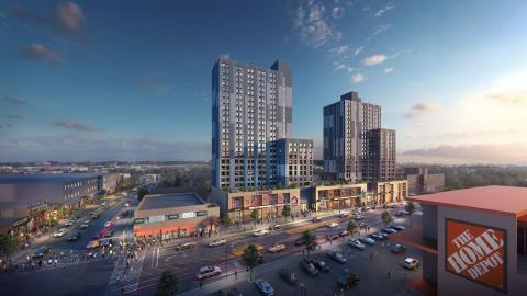 Rendering of the Archer Green complex in Jamaica