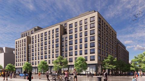 Rendering of 1607 Surf Avenue,