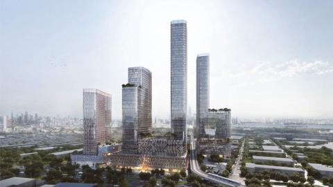 Rendering of West Side Crossing