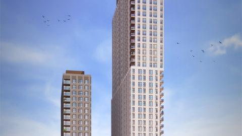 Rendering of 1 Java Street