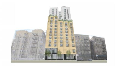 Rendering of Bedford Green House II