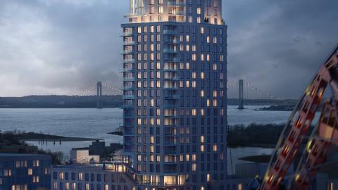Rendering of new development at 1515 Surf Avenue