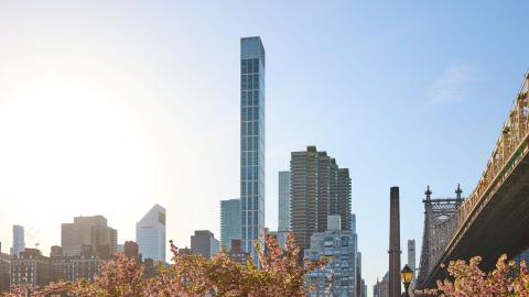 View of Sutton Tower and the Queensboro Bridge