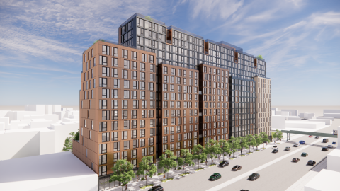 Rendering of 1057 Atlantic Avenue