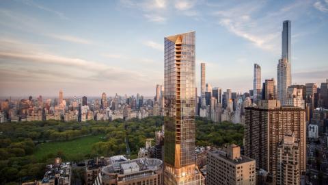 50 West 66th Street rendering