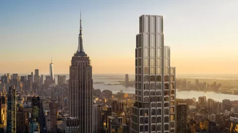 Rendering of 520 Fifth Avenue in Midtown Manhattan